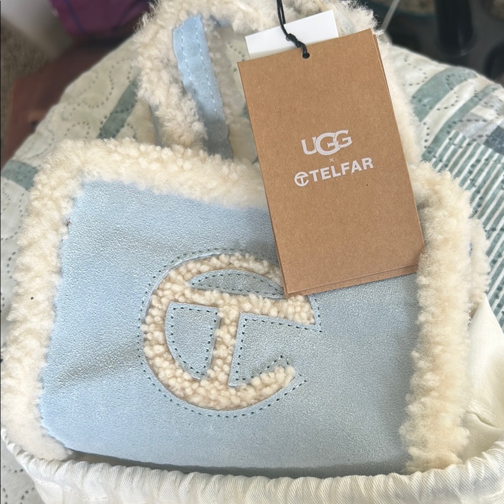 UGG x Telfar Cream Bag size small